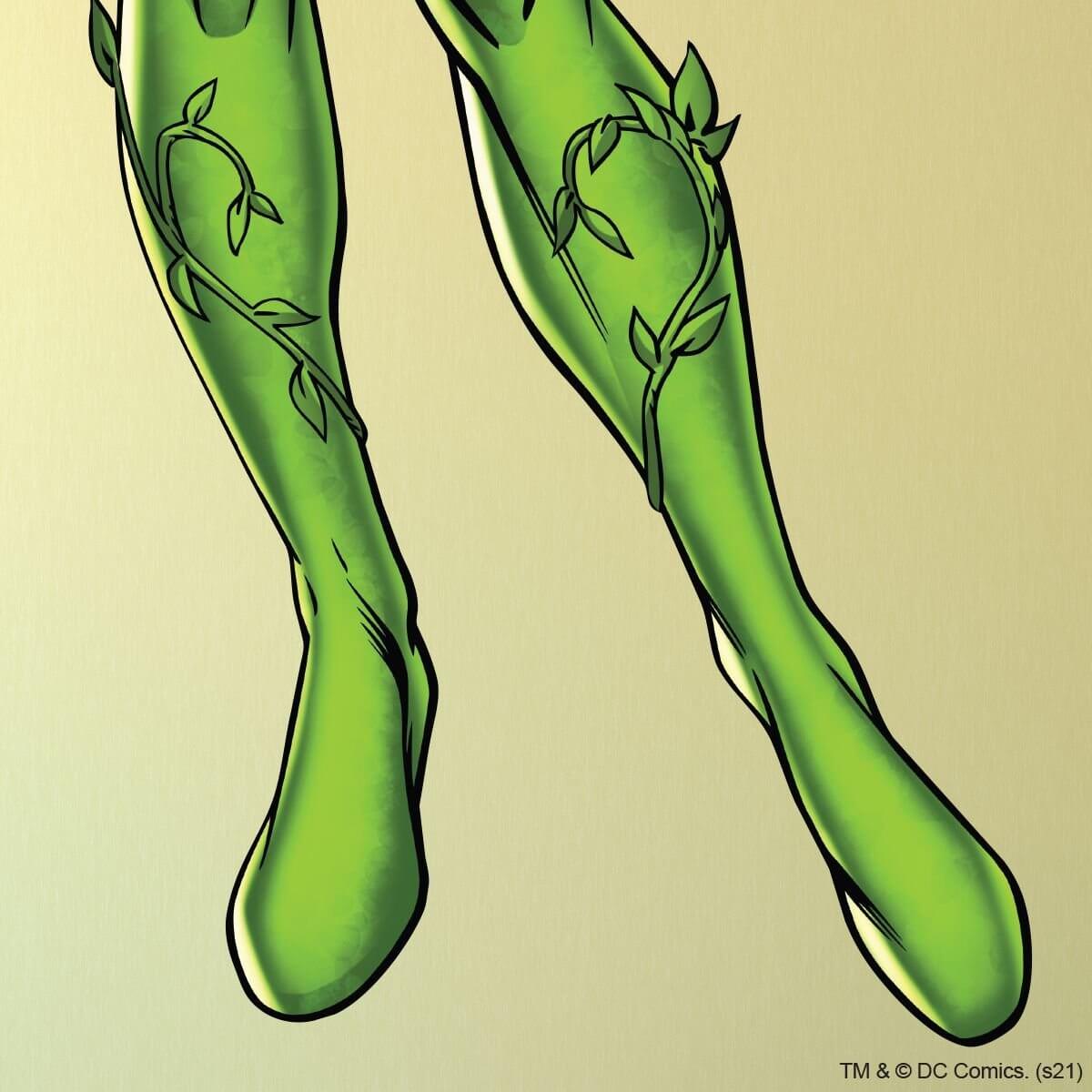Kismet Decals Poison Ivy Daunting Licensed Wall Sticker - Easy DIY Justice League Home & Room Decor Wall Art - Kismet Decals