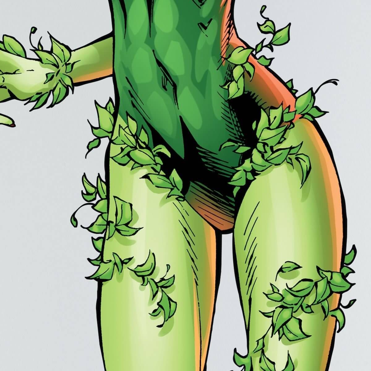 Kismet Decals Poison Ivy Eco-Villain Licensed Wall Sticker - Easy DIY Justice League Home & Room Decor Wall Art - Kismet Decals