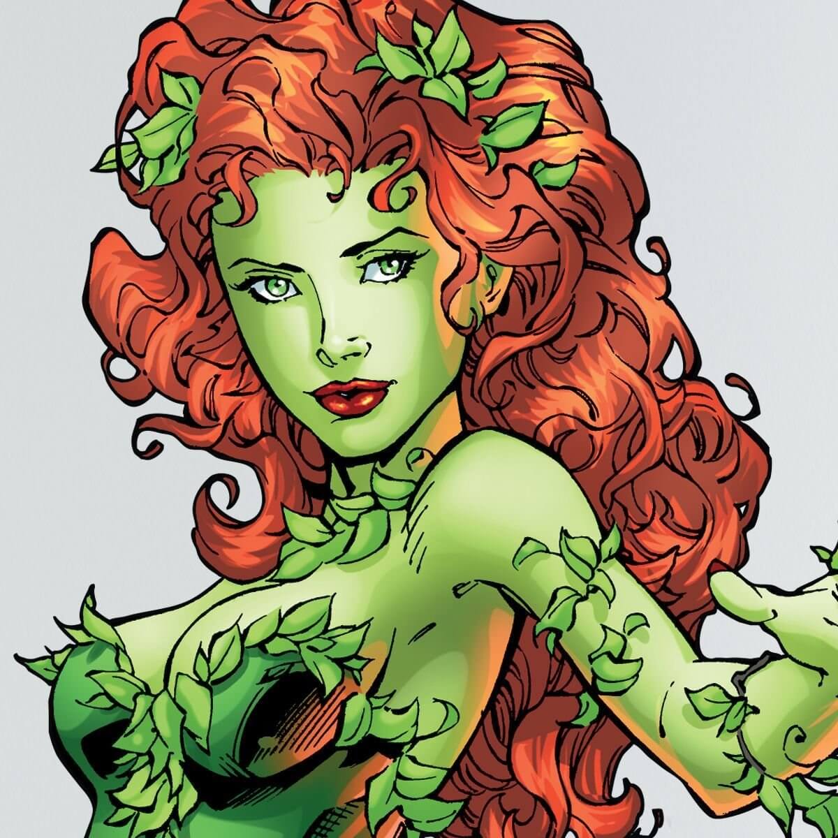Kismet Decals Poison Ivy Eco-Villain Licensed Wall Sticker - Easy DIY Justice League Home & Room Decor Wall Art - Kismet Decals
