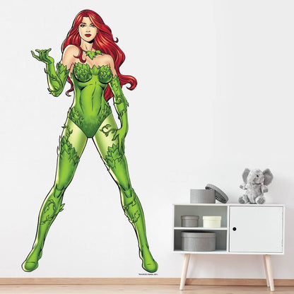 Kismet Decals Poison Ivy Toxic Beauty Licensed Wall Sticker - Easy DIY Justice League Home & Room Decor Wall Art - Kismet Decals