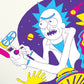 Kismet Decals Rick & Morty Pop Culture Space 2 Licensed Wall Sticker - Easy DIY Home & Kids Room Decor Wall Decal Art - Kismet Decals