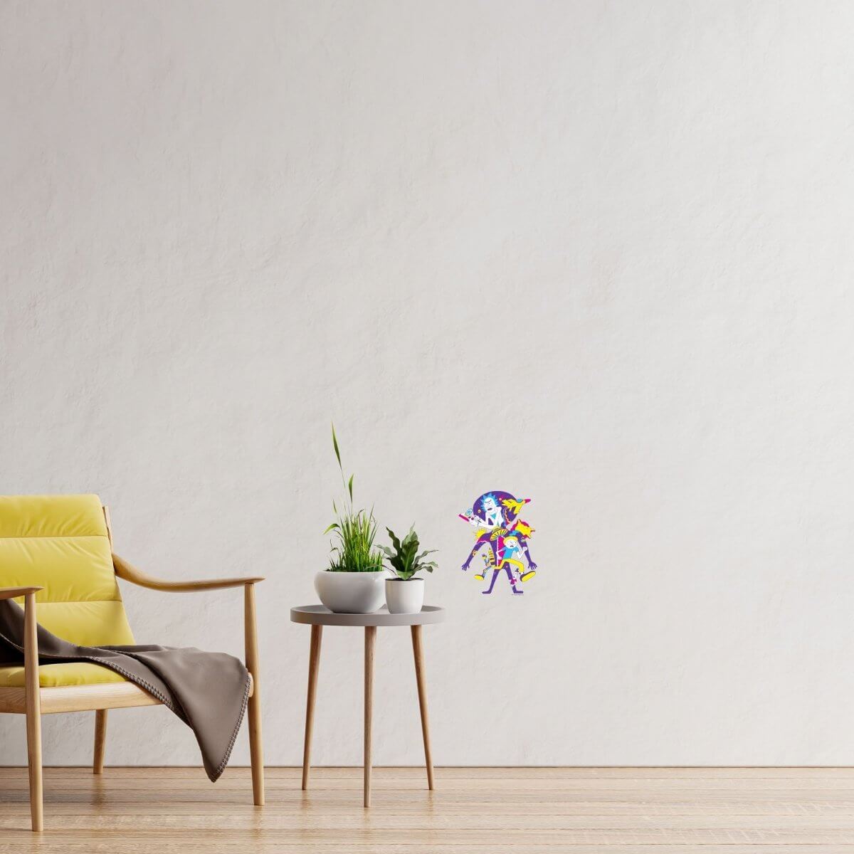 Kismet Decals Rick & Morty Pop Culture Space 2 Licensed Wall Sticker - Easy DIY Home & Kids Room Decor Wall Decal Art - Kismet Decals