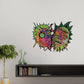Kismet Decals Rick & Morty Psychedelic Monsters 1 Licensed Wall Sticker - Easy DIY Home & Kids Room Decor Wall Decal Art - Kismet Decals