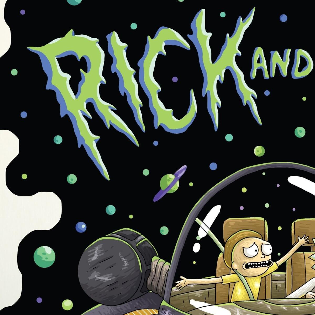 Kismet Decals Rick & Morty Psychedelic Monsters 6 Licensed Wall Sticker - Easy DIY Home & Kids Room Decor Wall Decal Art - Kismet Decals