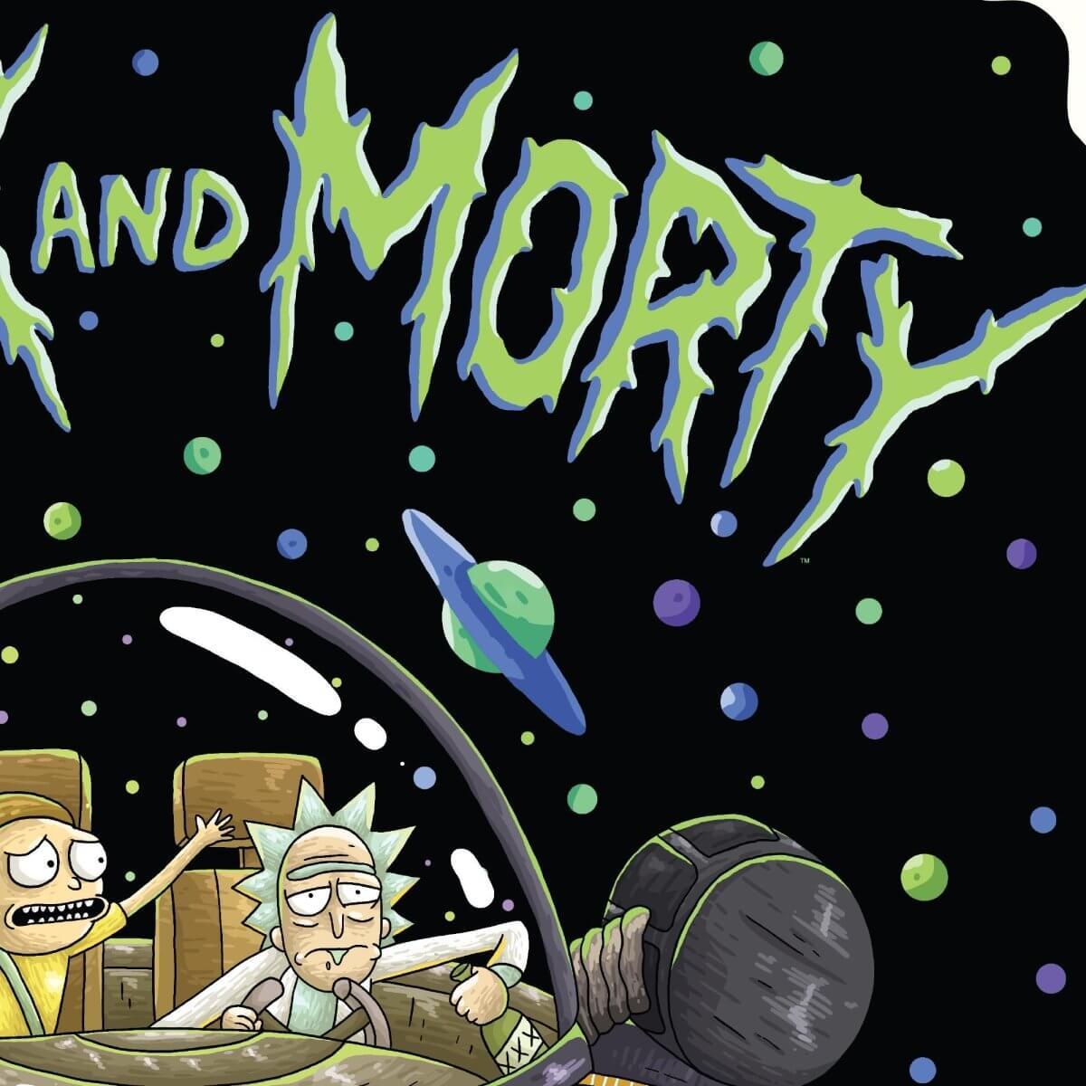 Kismet Decals Rick & Morty Psychedelic Monsters 6 Licensed Wall Sticker - Easy DIY Home & Kids Room Decor Wall Decal Art - Kismet Decals