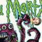 Kismet Decals Rick & Morty Psychedelic Monsters 7 Licensed Wall Sticker - Easy DIY Home & Kids Room Decor Wall Decal Art - Kismet Decals