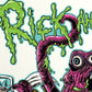 Kismet Decals Rick & Morty Psychedelic Monsters 7 Licensed Wall Sticker - Easy DIY Home & Kids Room Decor Wall Decal Art - Kismet Decals