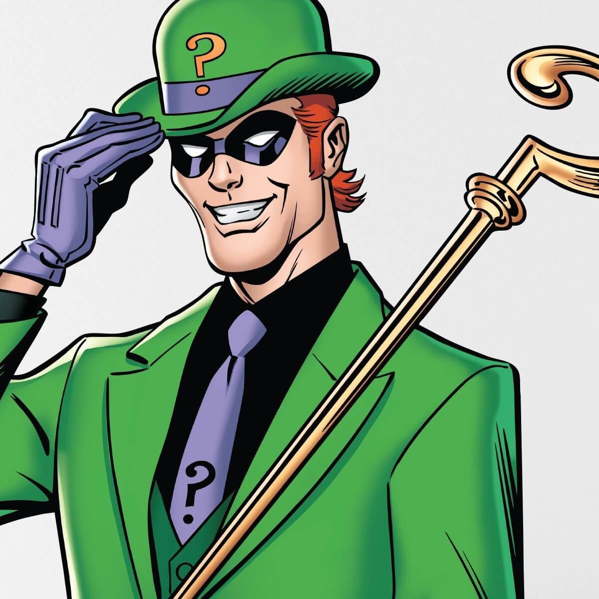 Kismet Decals Riddler Super-Eccentric Licensed Wall Sticker - Easy DIY Justice League Home & Room Decor Wall Art - Kismet Decals