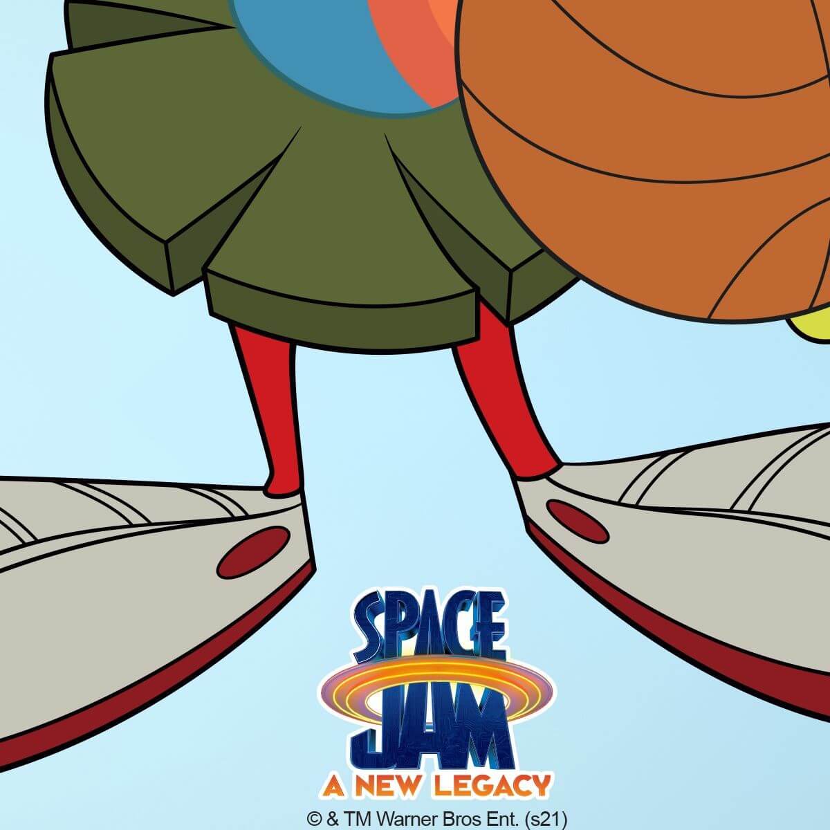 Kismet Decals Space Jam: A New Legacy Baller Marvin Licensed Wall Sticker - Easy DIY Looney Tunes Home & Room Decor - Kismet Decals