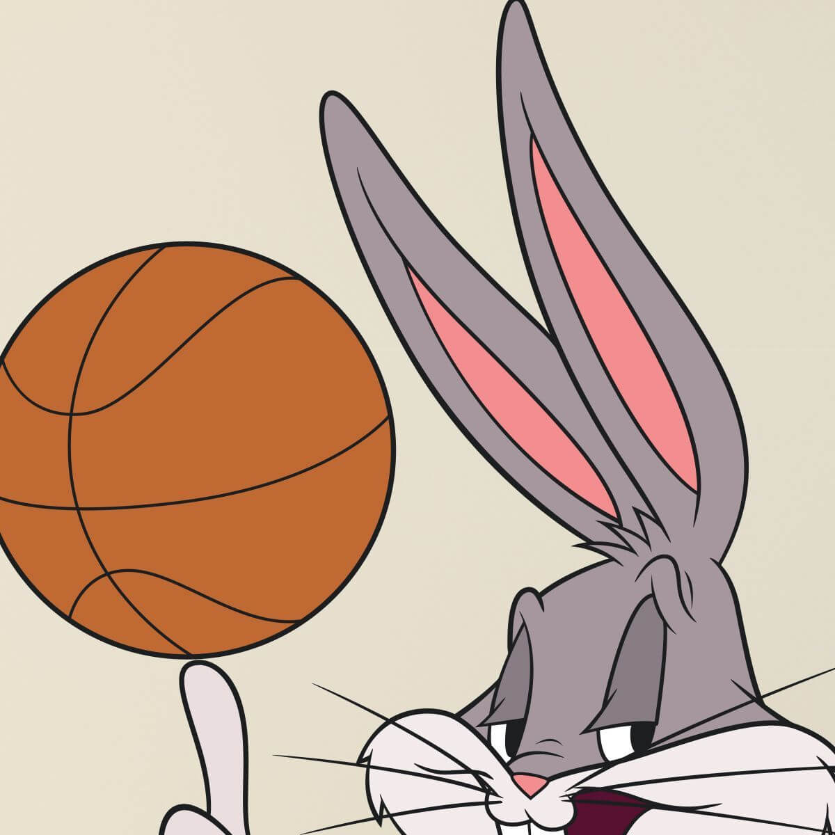 Kismet Decals Space Jam: A New Legacy Bugs Bunny Skills Licensed Wall Sticker - Easy DIY Looney Tunes Home & Room Decor - Kismet Decals