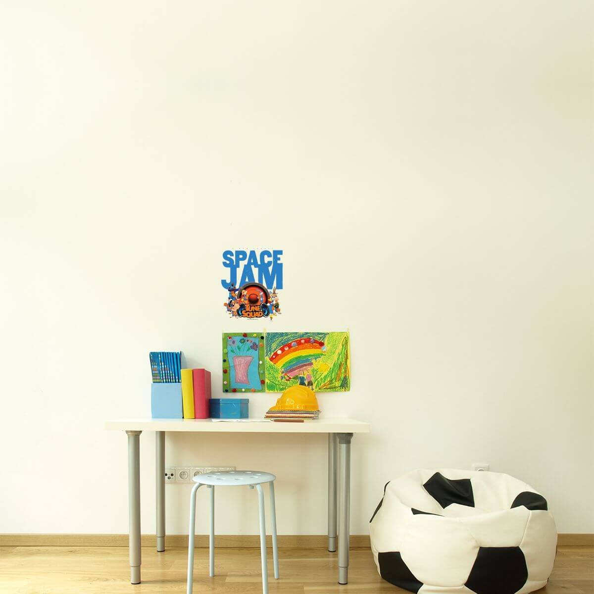 Kismet Decals Space Jam: A New Legacy Full Tune Squad Licensed Wall Sticker - Easy DIY Looney Tunes Home & Room Decor - Kismet Decals