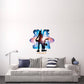 Kismet Decals Space Jam: A New Legacy LeBron & Bugs Licensed Wall Sticker - Easy DIY Looney Tunes Home & Room Decor - Kismet Decals