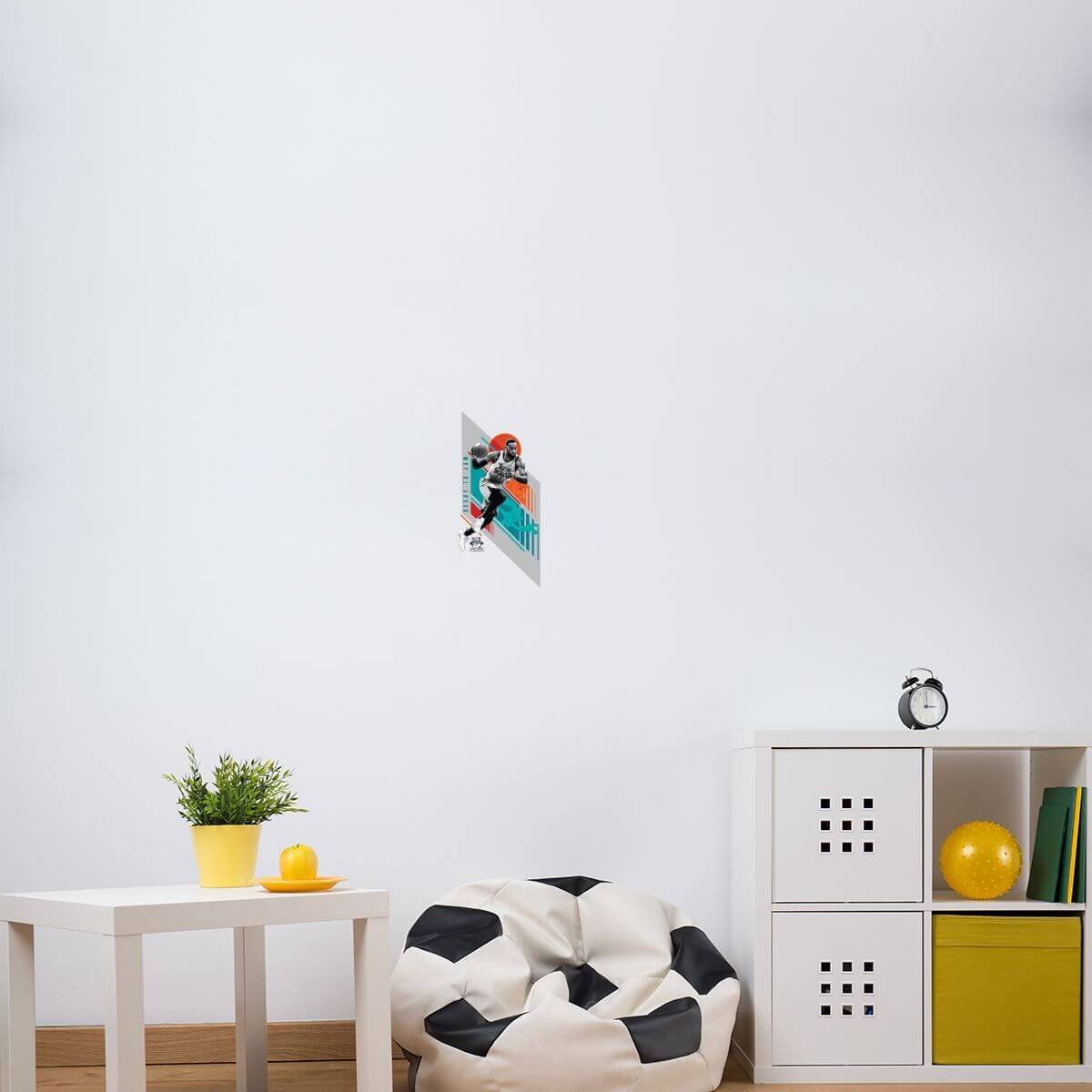 Kismet Decals Space Jam: A New Legacy LeBron James Ready Licensed Wall Sticker - Easy DIY Looney Tunes Home & Room Decor - Kismet Decals