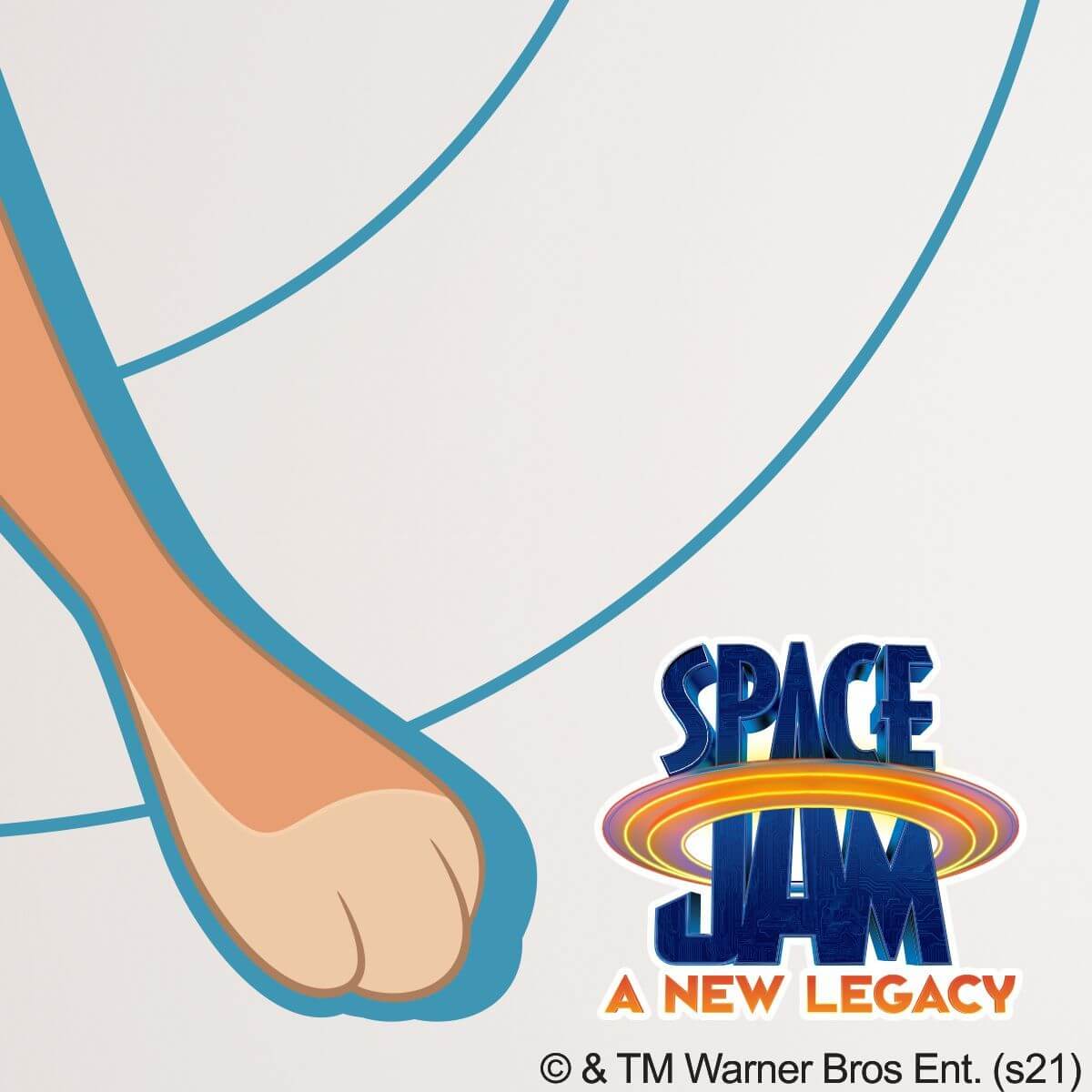 Kismet Decals Space Jam: A New Legacy Lola Bunny Baller Licensed Wall Sticker - Easy DIY Looney Tunes Home & Room Decor - Kismet Decals