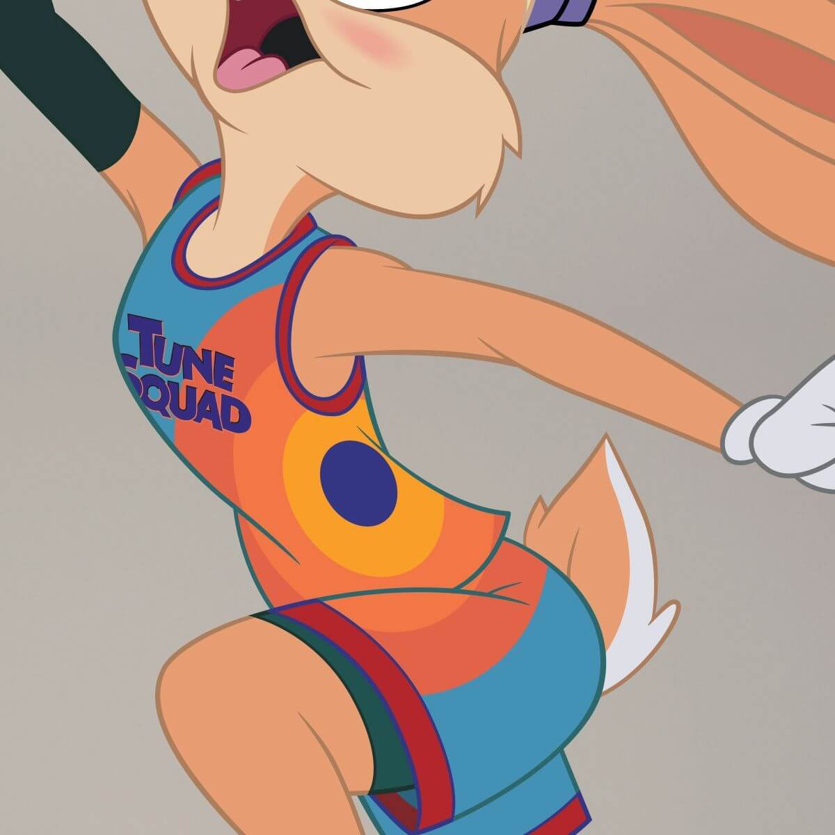 Kismet Decals Space Jam: A New Legacy Lola Bunny Lay-up Licensed Wall Sticker - Easy DIY Looney Tunes Home & Room Decor - Kismet Decals