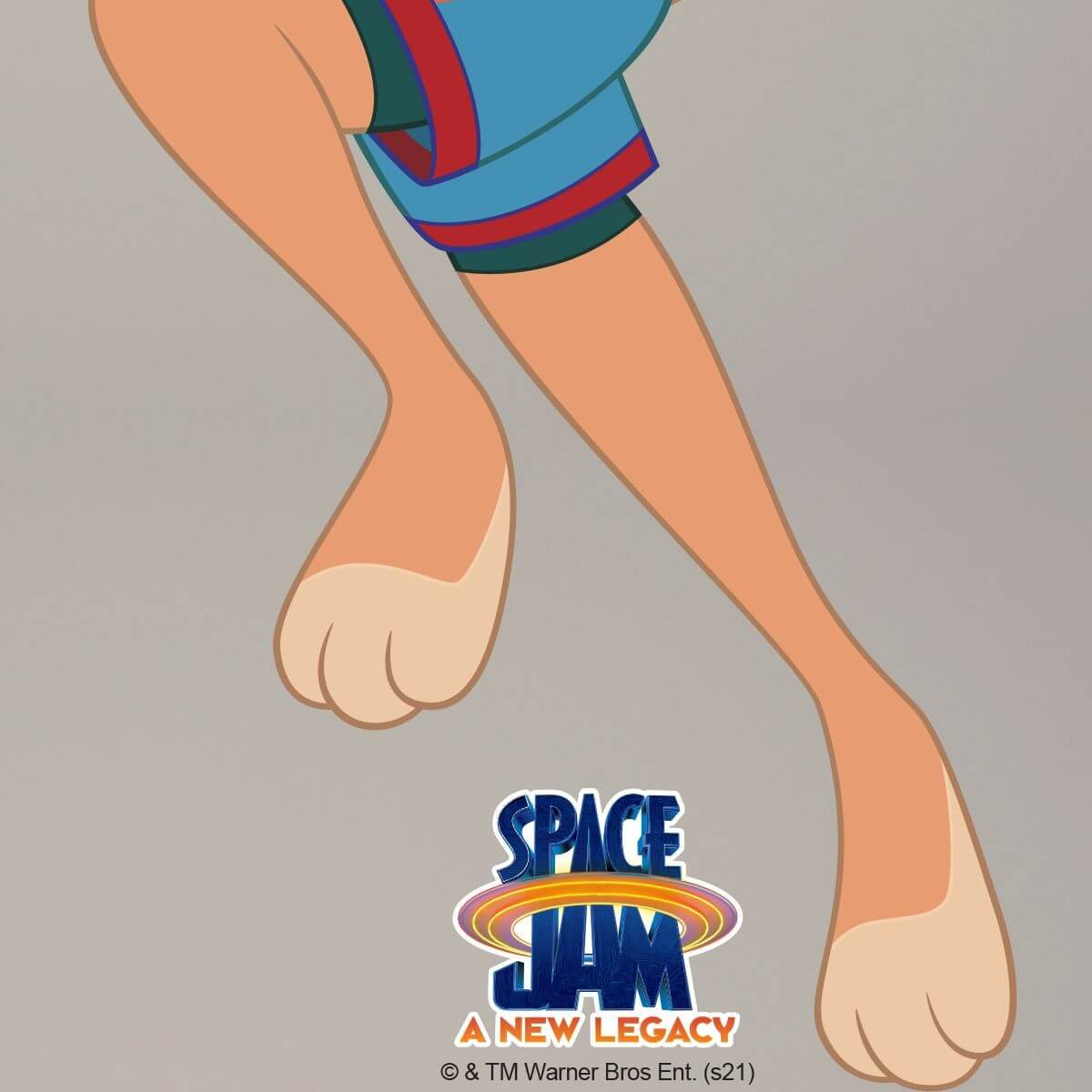 Kismet Decals Space Jam: A New Legacy Lola Bunny Lay-up Licensed Wall Sticker - Easy DIY Looney Tunes Home & Room Decor - Kismet Decals
