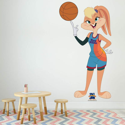 Kismet Decals Space Jam: A New Legacy Lola Bunny Skills Licensed Wall Sticker - Easy DIY Looney Tunes Home & Room Decor - Kismet Decals