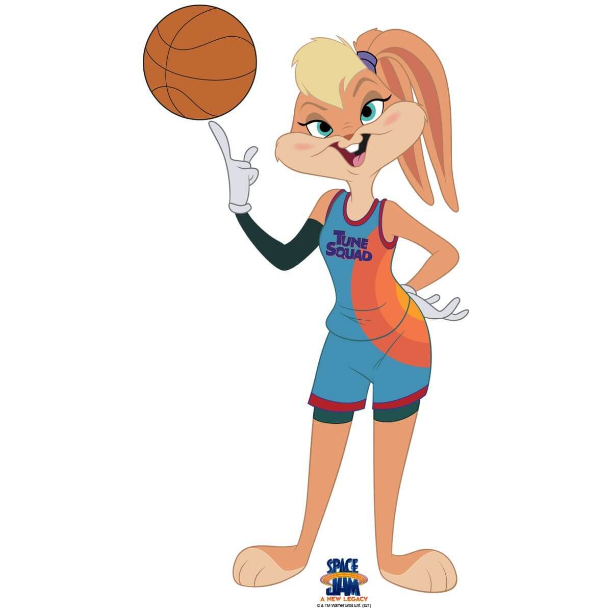 Kismet Decals Space Jam: A New Legacy Lola Bunny Skills Licensed Wall Sticker - Easy DIY Looney Tunes Home & Room Decor - Kismet Decals