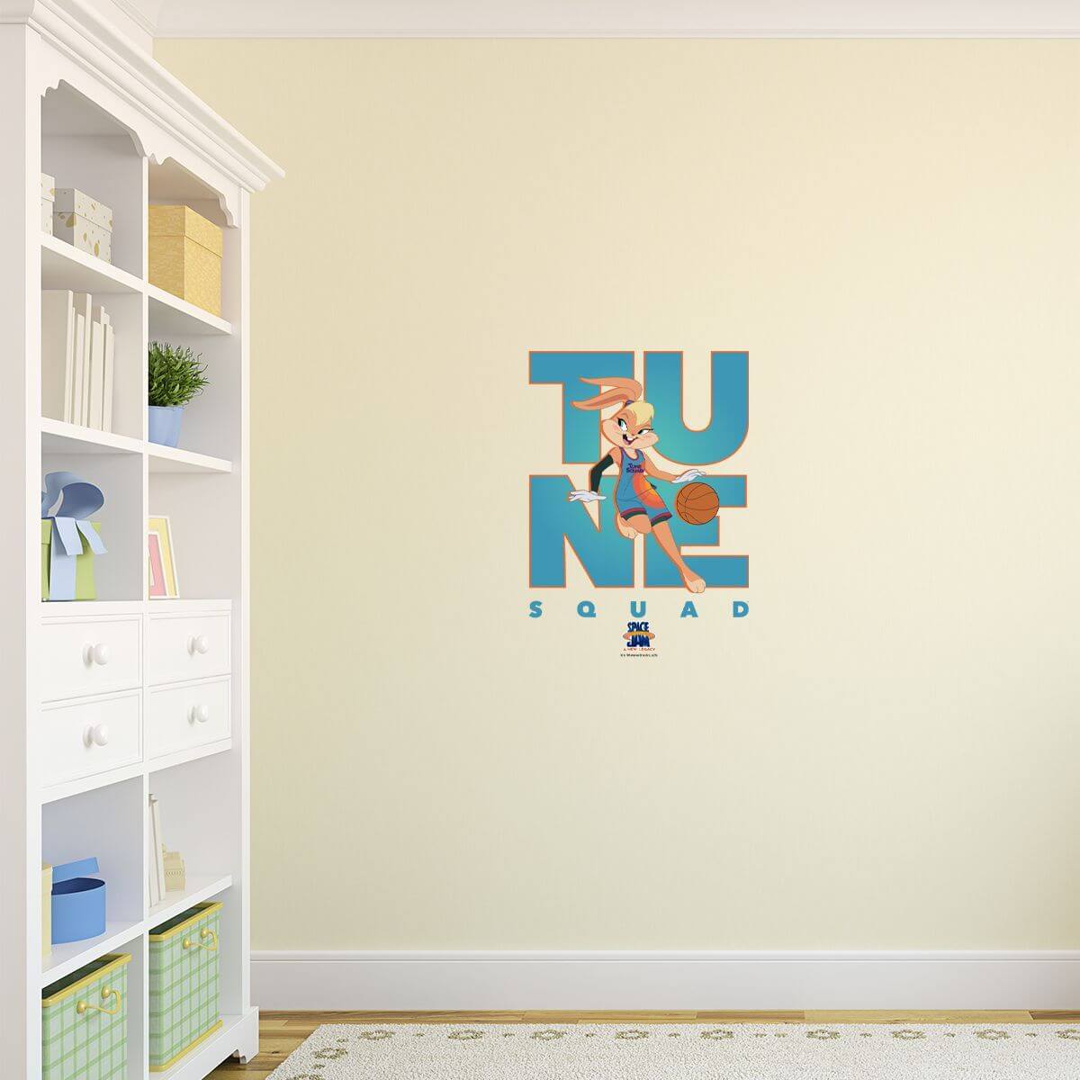 Kismet Decals Space Jam: A New Legacy Lola Bunny Star Licensed Wall Sticker - Easy DIY Looney Tunes Home & Room Decor - Kismet Decals