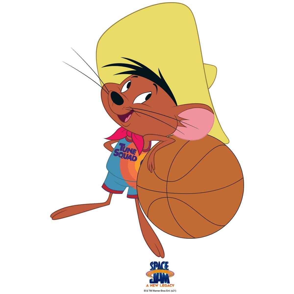 Kismet Decals Space Jam: A New Legacy Speedy Gonzales Licensed Wall Sticker - Easy DIY Looney Tunes Home & Room Decor - Kismet Decals