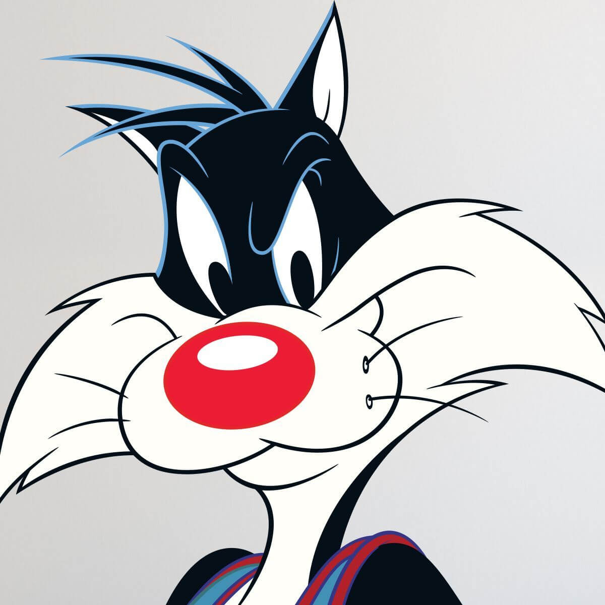 Kismet Decals Space Jam: A New Legacy Sylvester the Cat Licensed Wall Sticker - Easy DIY Looney Tunes Home & Room Decor - Kismet Decals