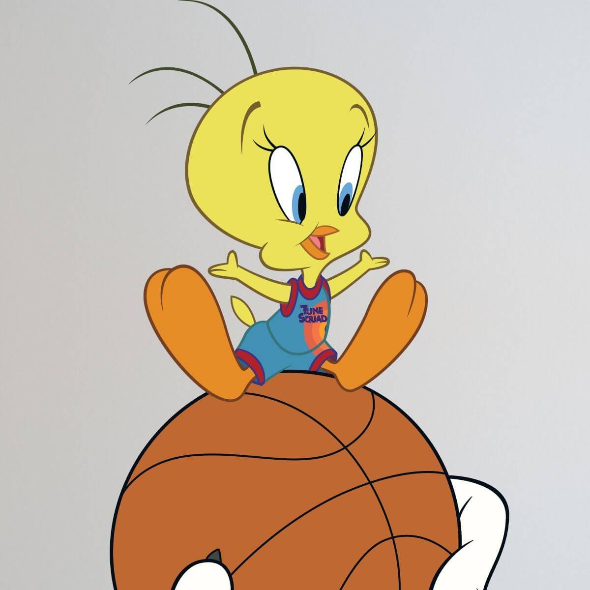 Kismet Decals Space Jam: A New Legacy Sylvester & Tweety Licensed Wall Sticker - Easy DIY Looney Tunes Home & Room Decor - Kismet Decals