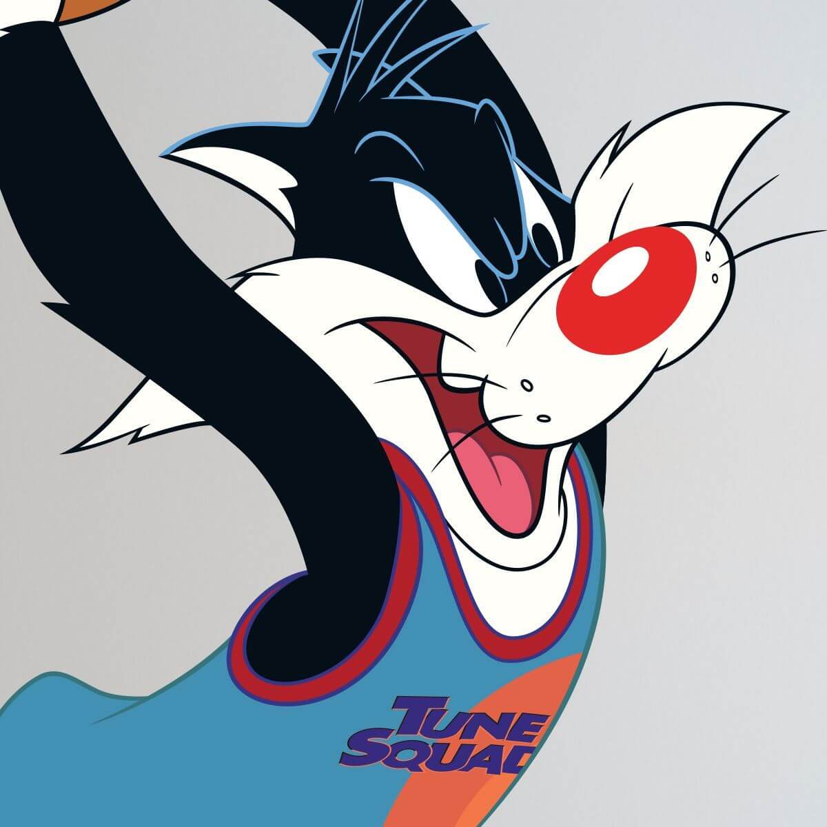 Kismet Decals Space Jam: A New Legacy Sylvester & Tweety Licensed Wall Sticker - Easy DIY Looney Tunes Home & Room Decor - Kismet Decals