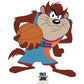 Kismet Decals Space Jam: A New Legacy Taz the Devil Licensed Wall Sticker - Easy DIY Looney Tunes Home & Room Decor - Kismet Decals