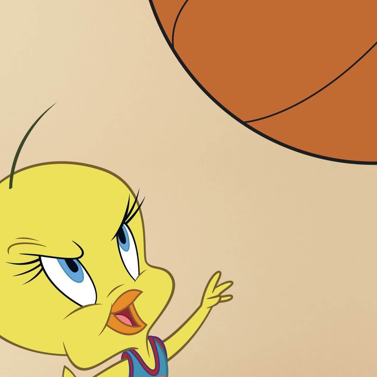 Kismet Decals Space Jam: A New Legacy Tweety Bird Licensed Wall Sticker - Easy DIY Looney Tunes Home & Room Decor - Kismet Decals