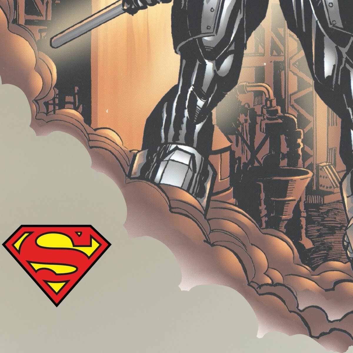 Kismet Decals Steel The Forging of Hero Comic Cover Series Licensed Wall Sticker - Easy DIY Home & Room Decor Wall Art - Kismet Decals