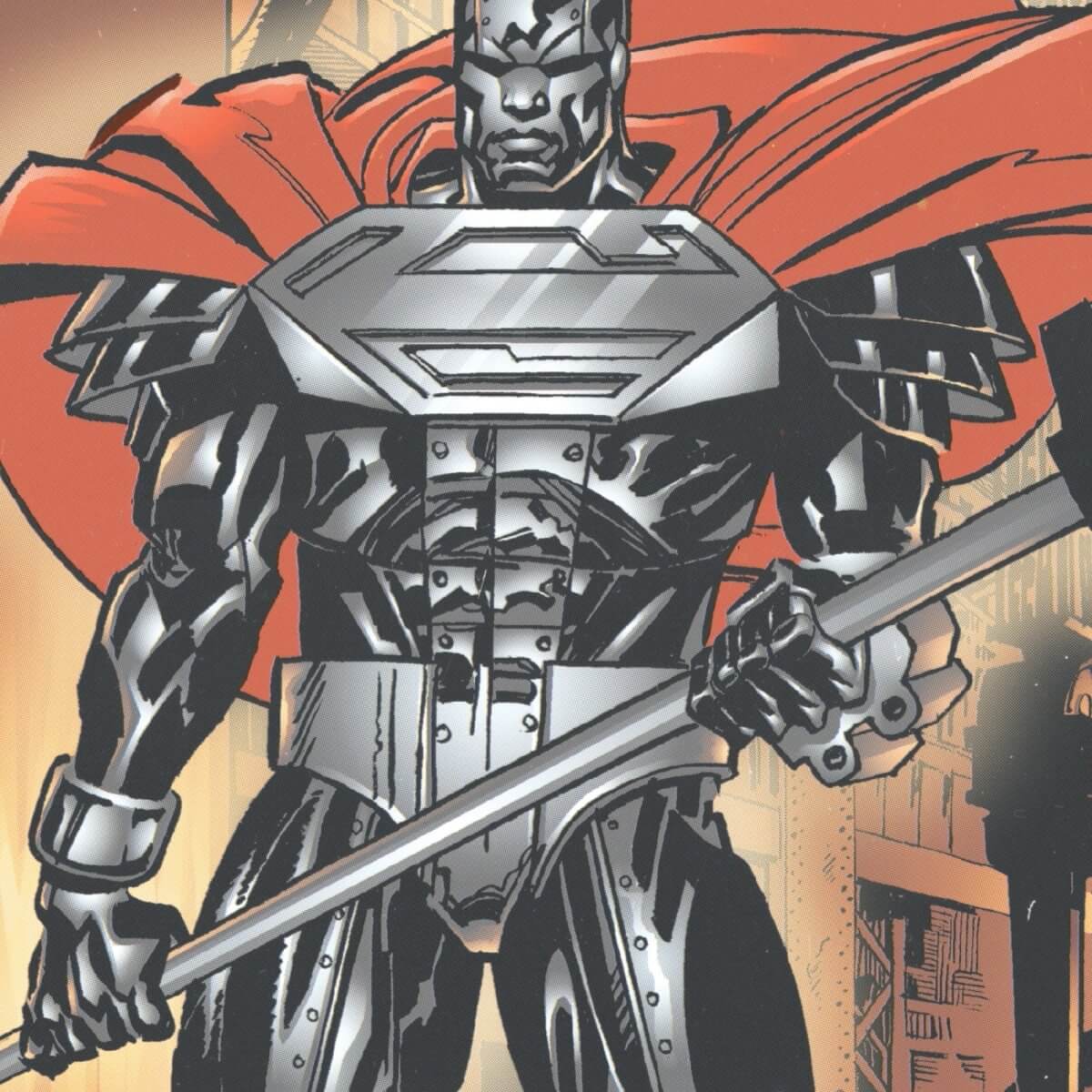 Kismet Decals Steel The Forging of Hero Comic Cover Series Licensed Wall Sticker - Easy DIY Home & Room Decor Wall Art - Kismet Decals