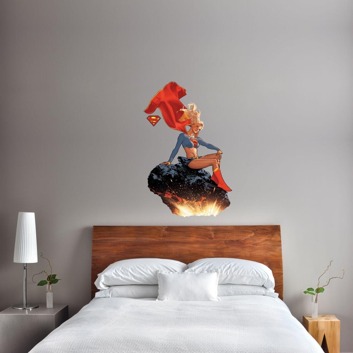 Kismet Decals Supergirl and the LoSH #23 Comic Cover Series Licensed Wall Sticker - Easy DIY Home & Room Decor Wall Art - Kismet Decals