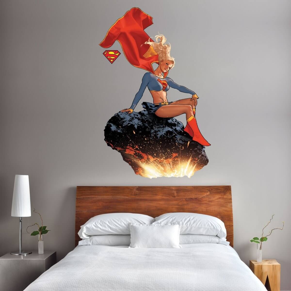 Kismet Decals Supergirl and the LoSH #23 Comic Cover Series Licensed Wall Sticker - Easy DIY Home & Room Decor Wall Art - Kismet Decals