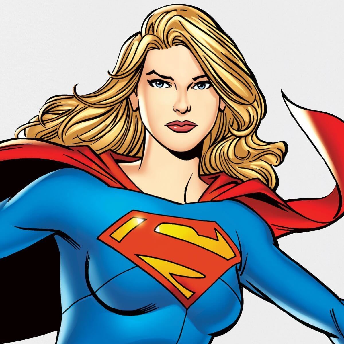 Kismet Decals Supergirl Take Flight Licensed Wall Sticker - Easy DIY Justice League Home & Room Decor Wall Art - Kismet Decals