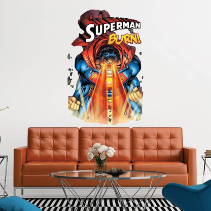 Kismet Decals Superman #218 Comic Cover Series Licensed Wall Sticker - Easy DIY Home & Room Decor Wall Art - Kismet Decals