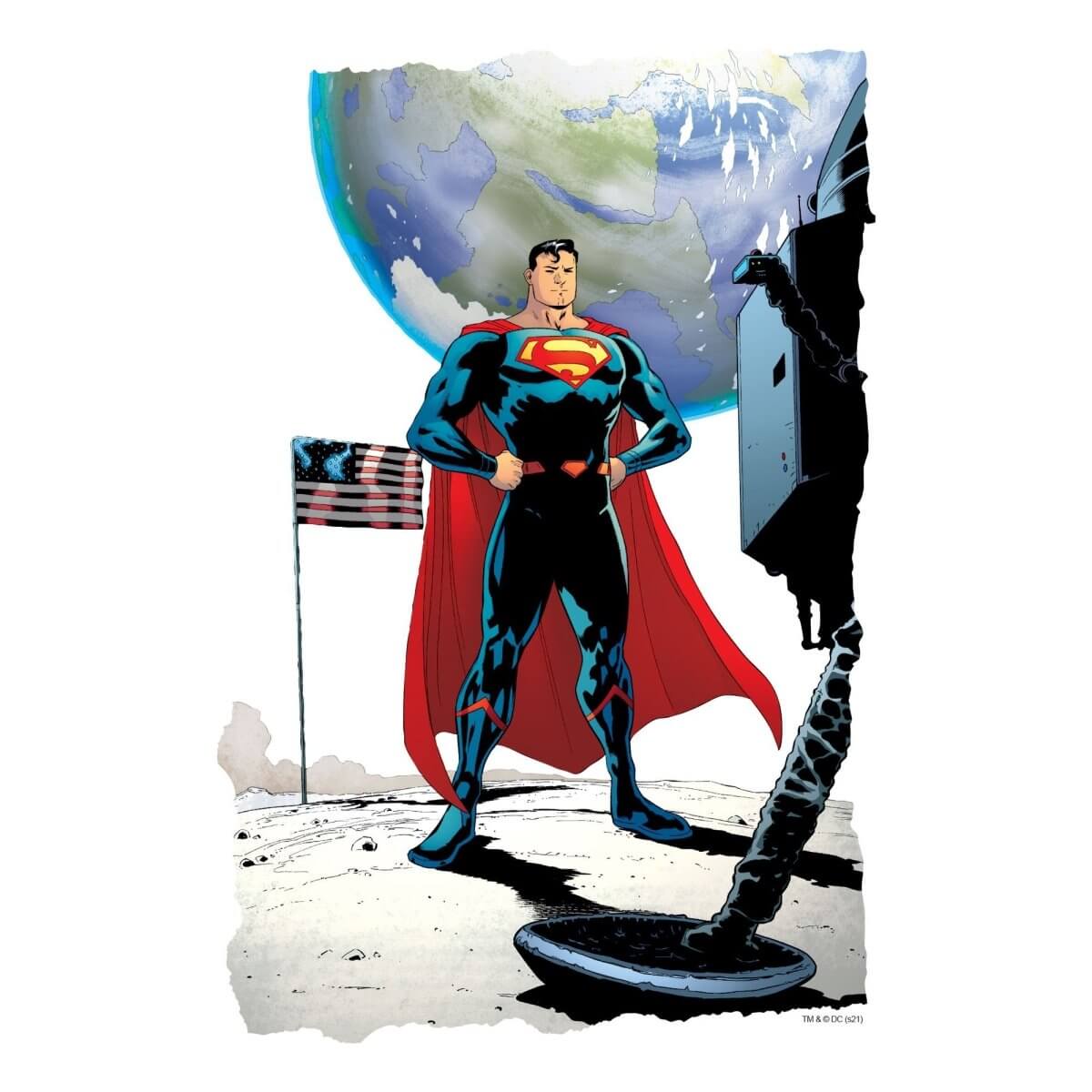 Kismet Decals Superman #6 Rebirth Comic Cover Series Licensed Wall Sticker - Easy DIY Home & Room Decor Wall Art - Kismet Decals