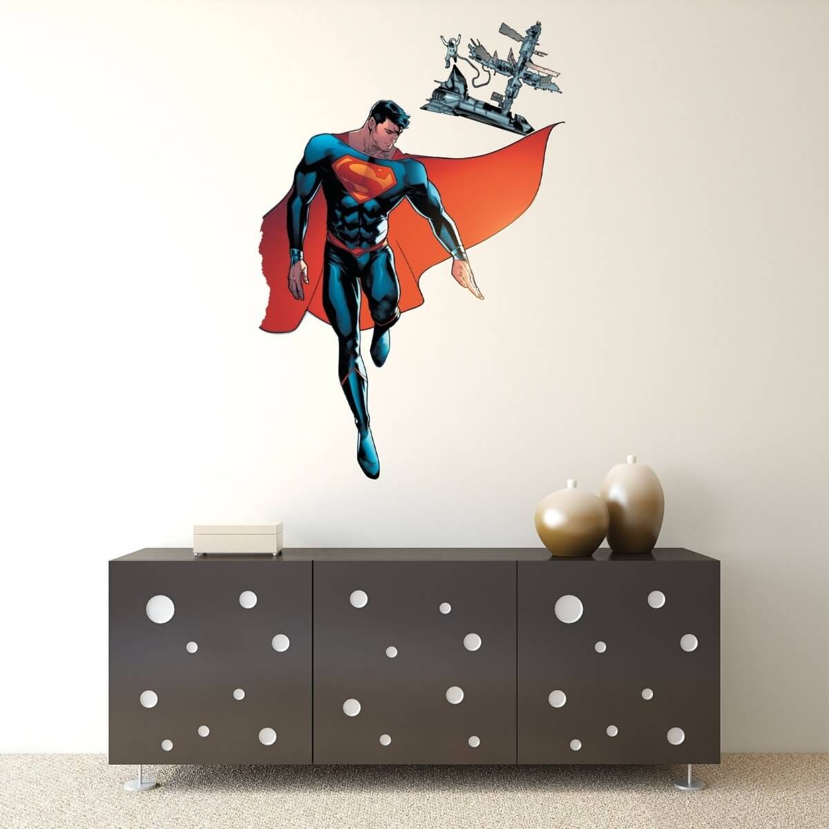Kismet Decals Superman #7 Rebirth Comic Cover Series Licensed Wall Sticker - Easy DIY Home & Room Decor Wall Art - Kismet Decals