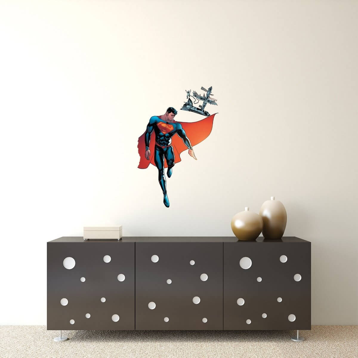 Kismet Decals Superman #7 Rebirth Comic Cover Series Licensed Wall Sticker - Easy DIY Home & Room Decor Wall Art - Kismet Decals
