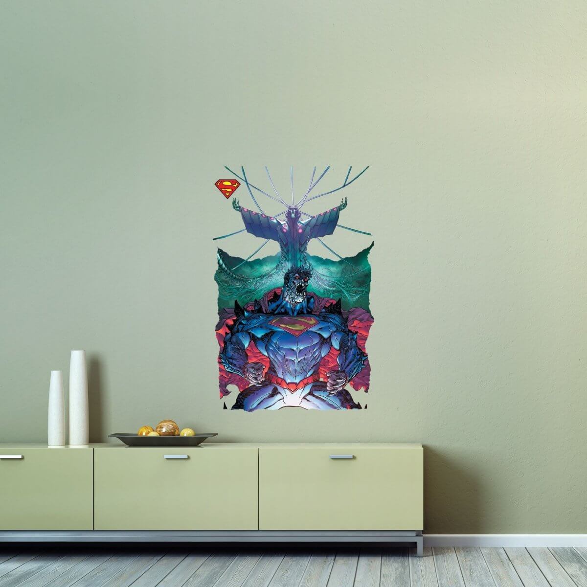 Kismet Decals Superman: Doomed #2 Comic Cover Series Licensed Wall Sticker - Easy DIY Home & Room Decor Wall Art - Kismet Decals