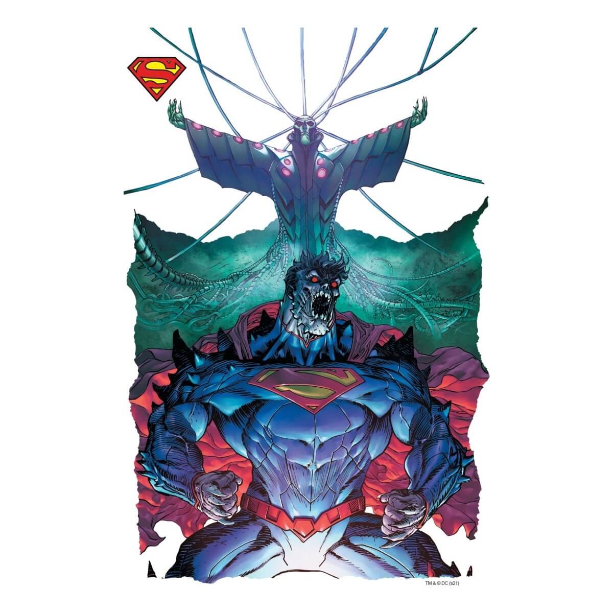 Kismet Decals Superman: Doomed #2 Comic Cover Series Licensed Wall Sticker - Easy DIY Home & Room Decor Wall Art - Kismet Decals