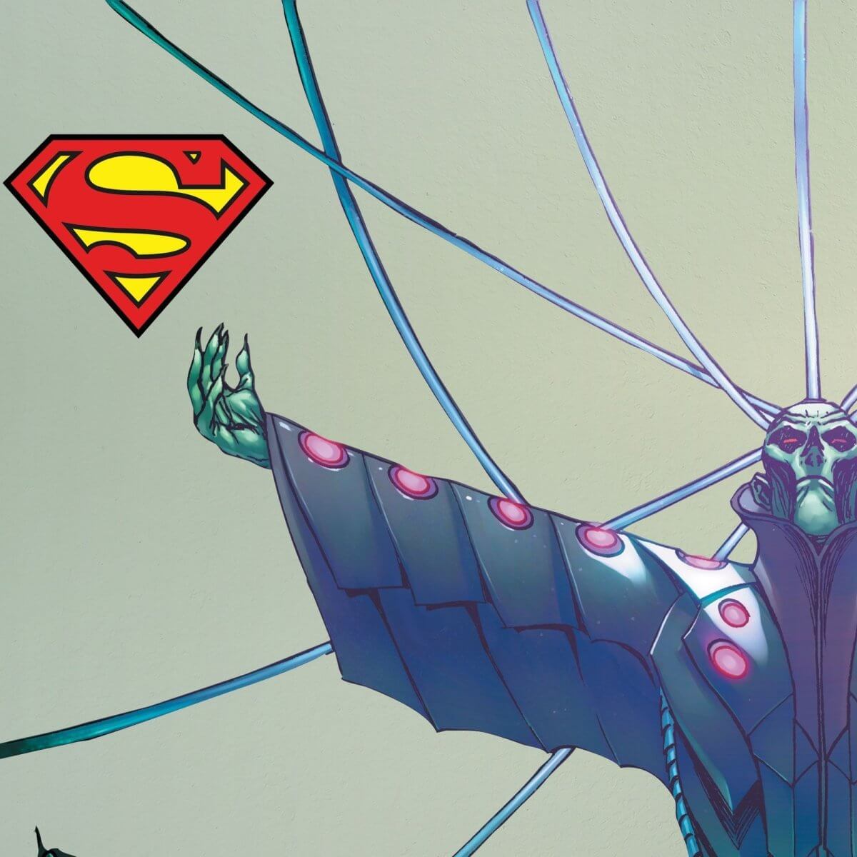 Kismet Decals Superman: Doomed #2 Comic Cover Series Licensed Wall Sticker - Easy DIY Home & Room Decor Wall Art - Kismet Decals