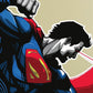 Kismet Decals Superman Heat Vision Attack Licensed Wall Sticker - Easy DIY Justice League Home & Room Decor Wall Art - Kismet Decals