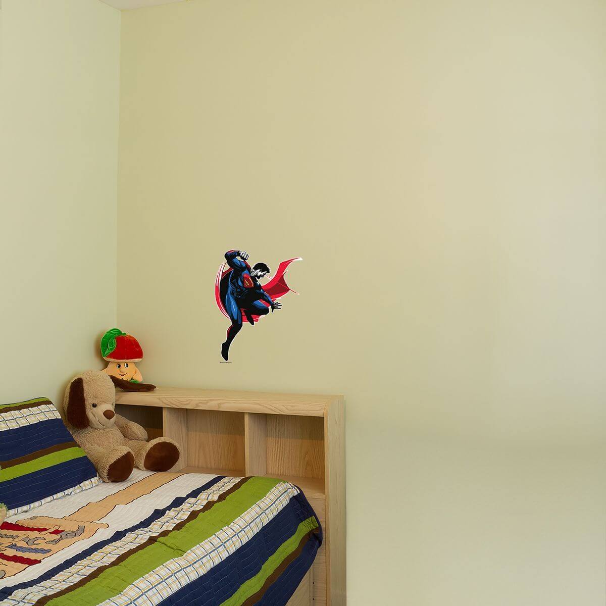 Kismet Decals Superman Heat Vision Attack Licensed Wall Sticker - Easy DIY Justice League Home & Room Decor Wall Art - Kismet Decals