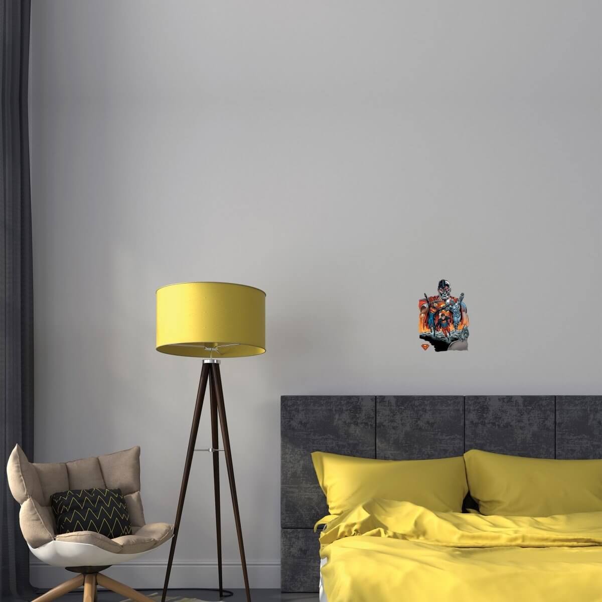 Kismet Decals Superman Reign of the Supermen Comic Cover Series Licensed Wall Sticker - DIY Home & Room Decor Wall Art - Kismet Decals