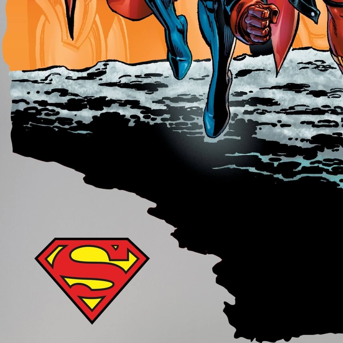 Kismet Decals Superman Reign of the Supermen Comic Cover Series Licensed Wall Sticker - DIY Home & Room Decor Wall Art - Kismet Decals