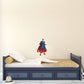 Kismet Decals Superman the Protector Licensed Wall Sticker - Easy DIY Justice League Home & Room Decor Wall Art - Kismet Decals