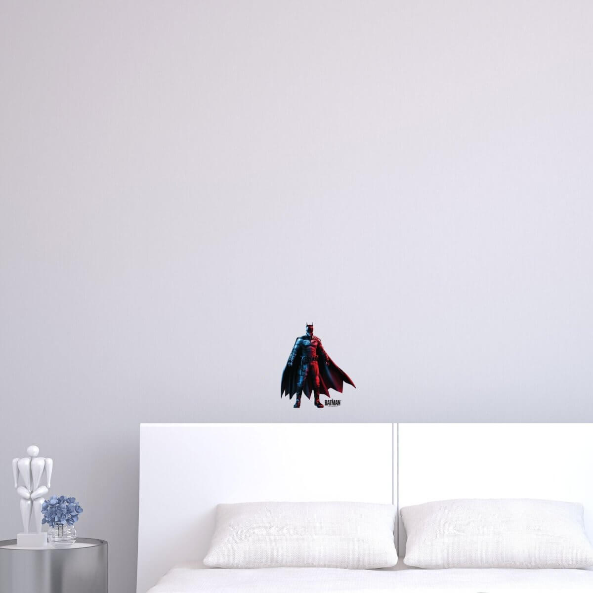 Kismet Decals The Batman 2022 in Combat Armor Neon Licensed Wall Sticker - Easy DIY Home & Kids Room Decor Wall Decal Art - Kismet Decals