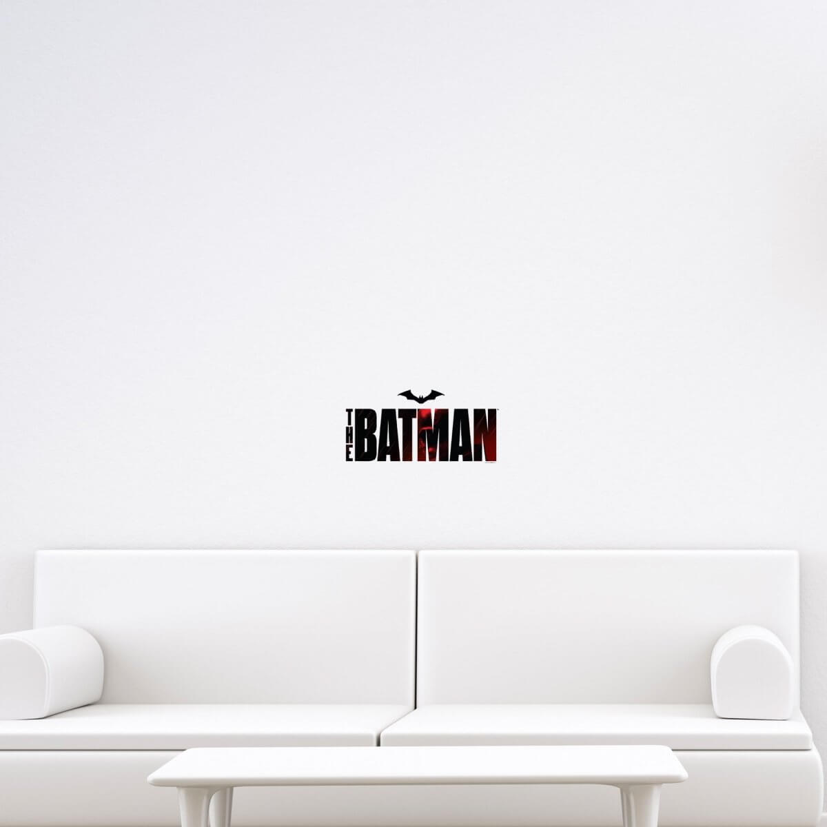 Kismet Decals The Batman 2022 Title Logo Licensed Wall Sticker - Easy DIY Home & Kids Room Decor Wall Decal Art - Kismet Decals