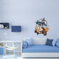 Kismet Decals Tom & Jerry: Hotel Chase Down Licensed Wall Sticker - Easy DIY Home & Room Decor Cartoon Wall Art - Kismet Decals