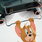 Kismet Decals Tom & Jerry: Jerry Hanging on A Drone Licensed Wall Sticker - Easy DIY Home & Room Decor Cartoon Wall Art - Kismet Decals